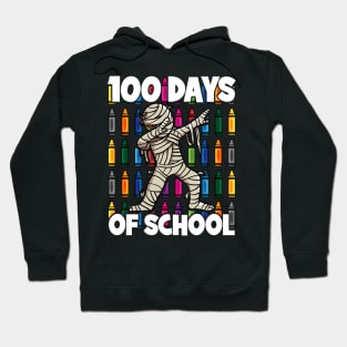 100 Days of School Dabbing Mummy Hoodie